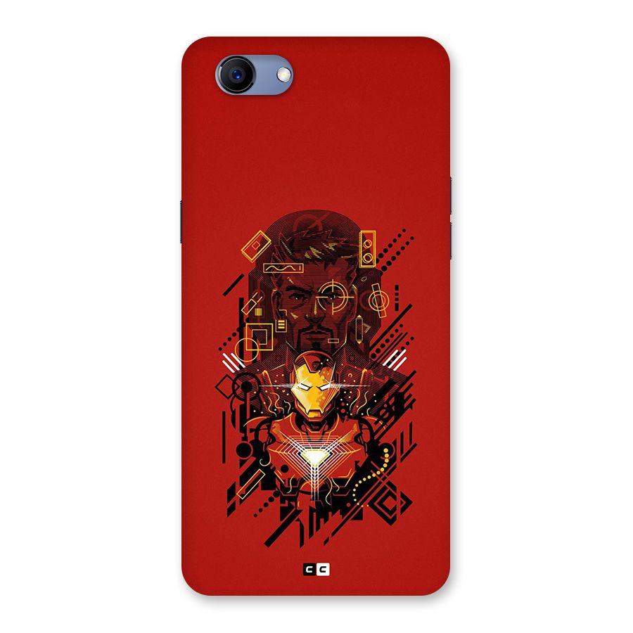 Tony Stark Back Case for Realme 1