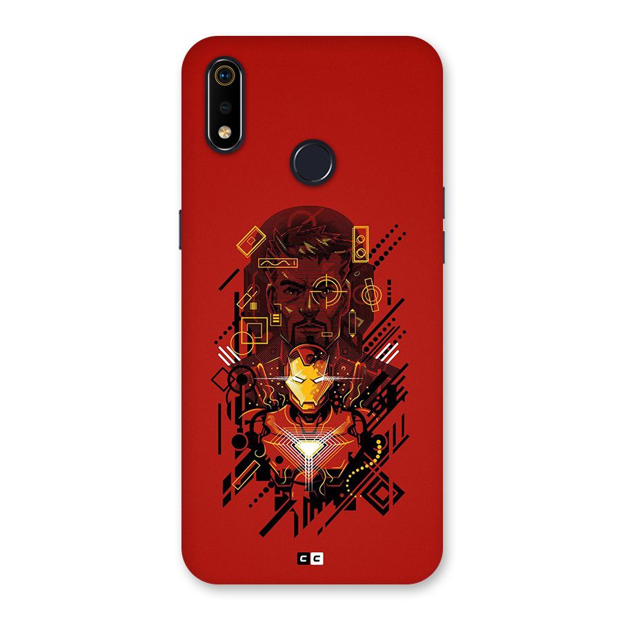 Tony Stark Back Case for Realme 3i