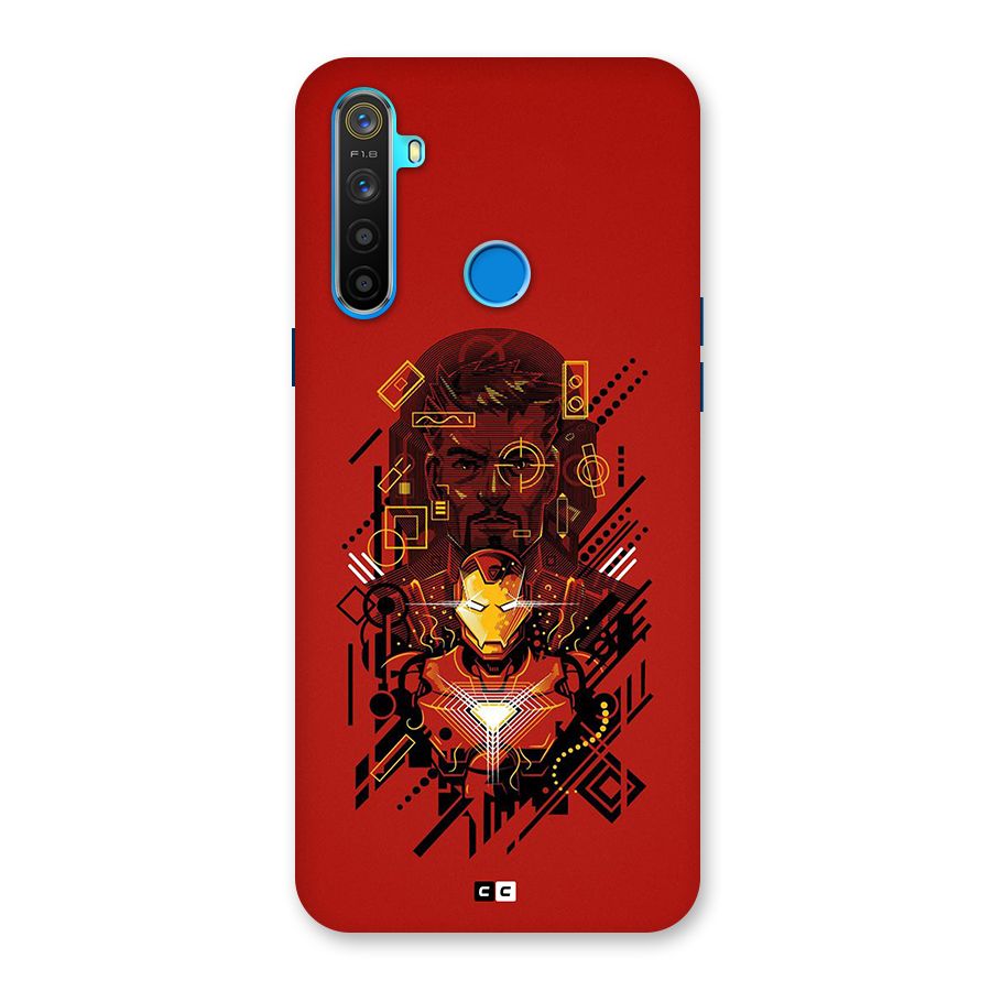 Tony Stark Back Case for Realme 5