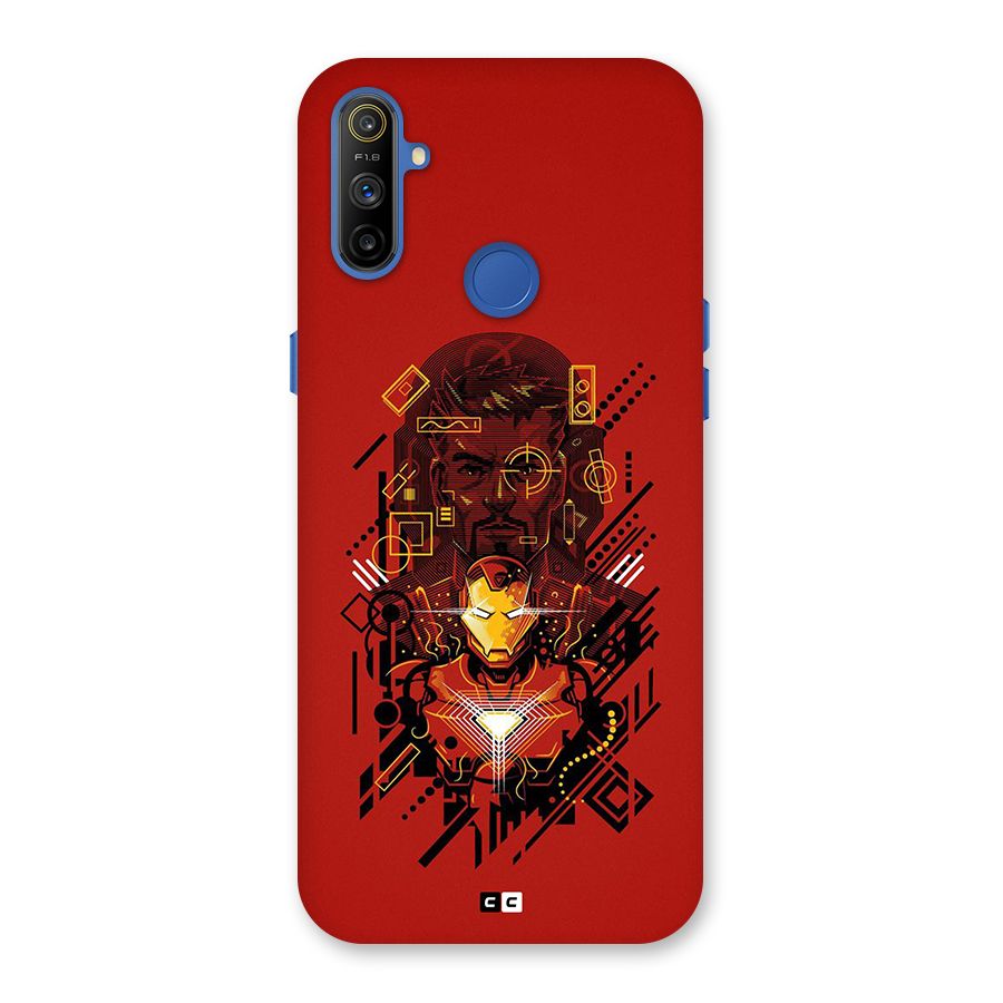 Tony Stark Back Case for Realme Narzo 10A