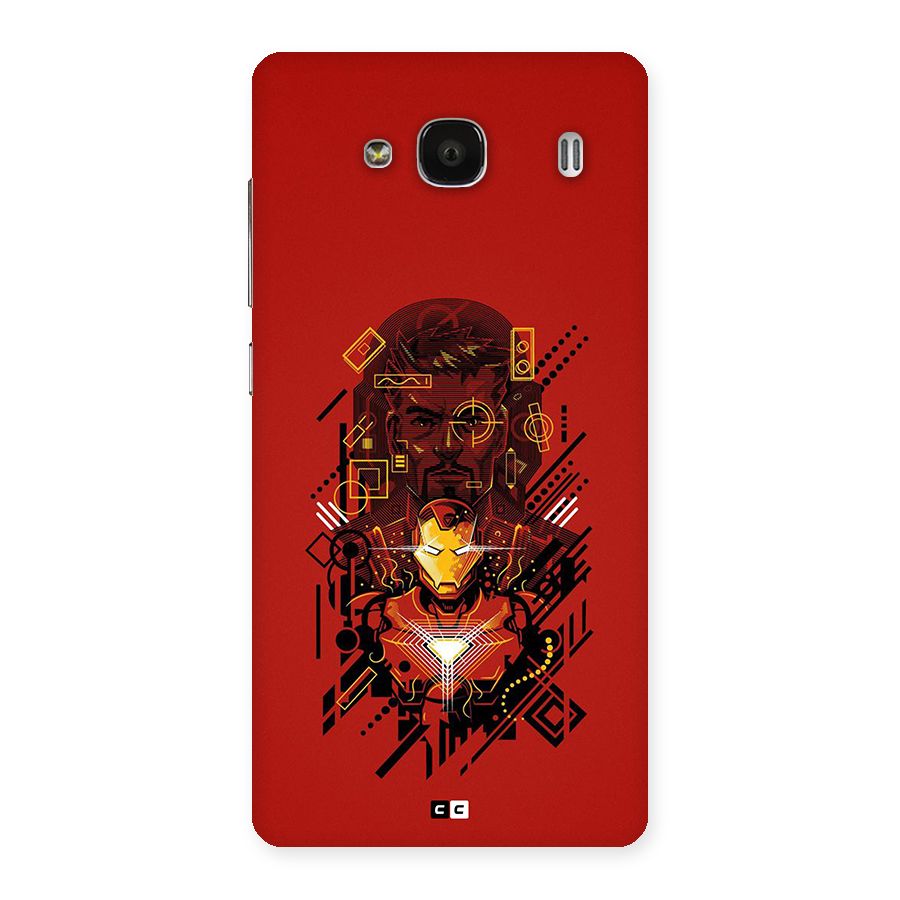 Tony Stark Back Case for Redmi 2s