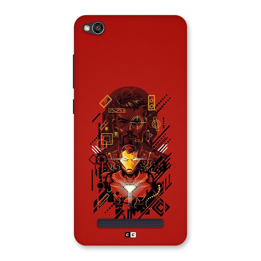 Tony Stark Back Case for Redmi 4A