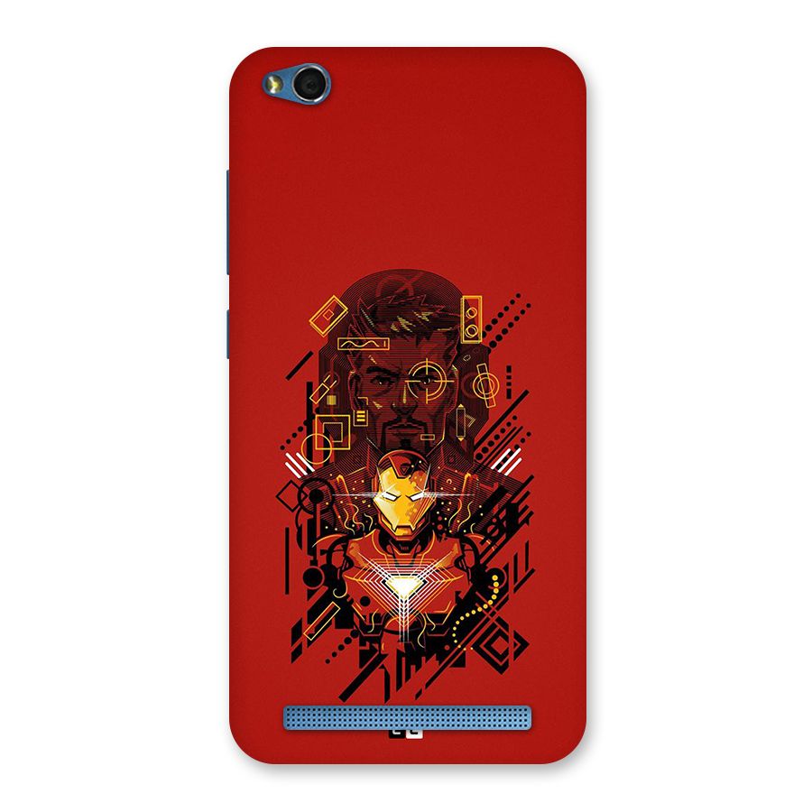Tony Stark Back Case for Redmi 5A