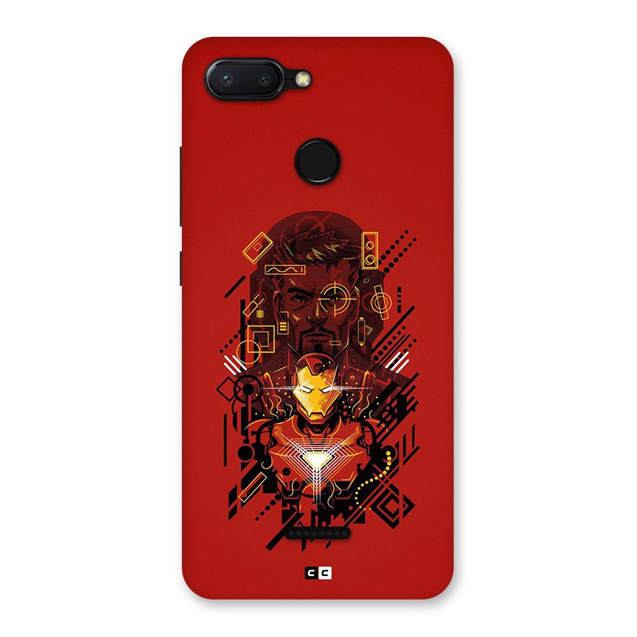 Tony Stark Back Case for Redmi 6