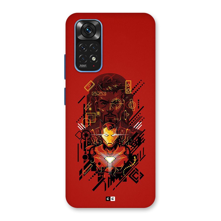 Tony Stark Back Case for Redmi Note 11