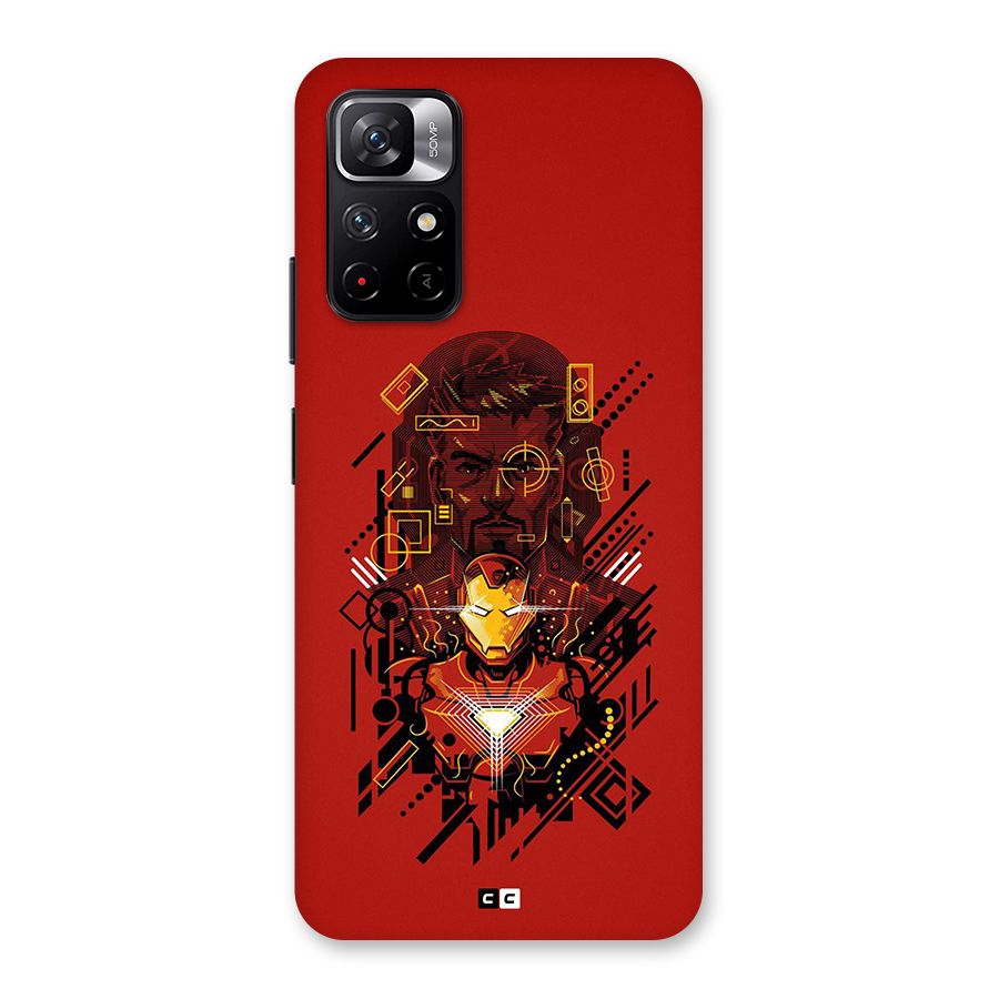 Tony Stark Back Case for Redmi Note 11T 5G