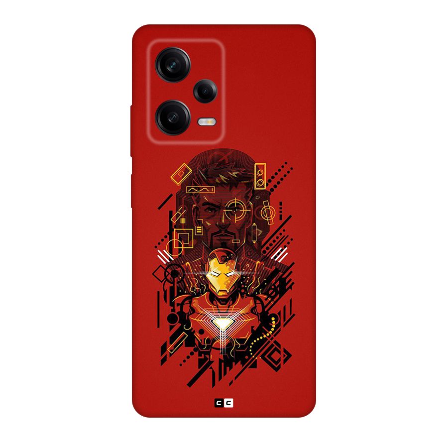 Tony Stark Back Case for Redmi Note 12 Pro