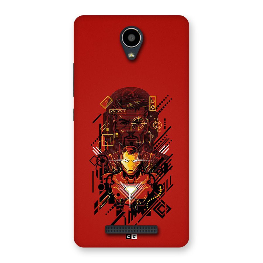 Tony Stark Back Case for Redmi Note 2