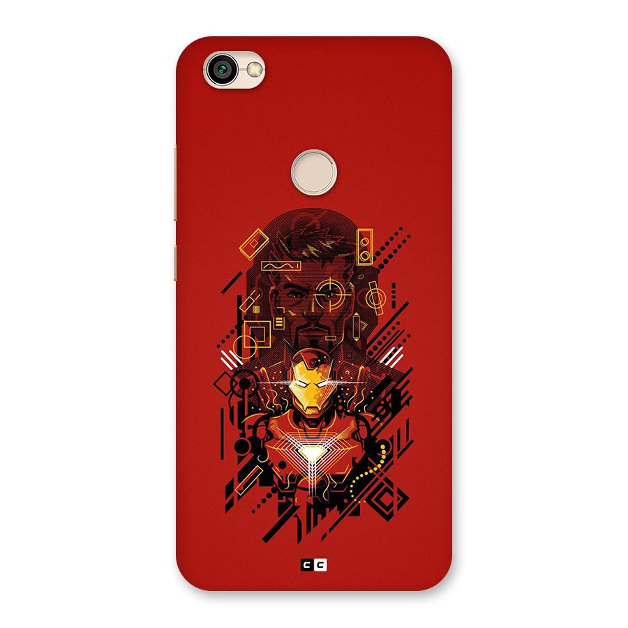 Tony Stark Back Case for Redmi Y1 2017