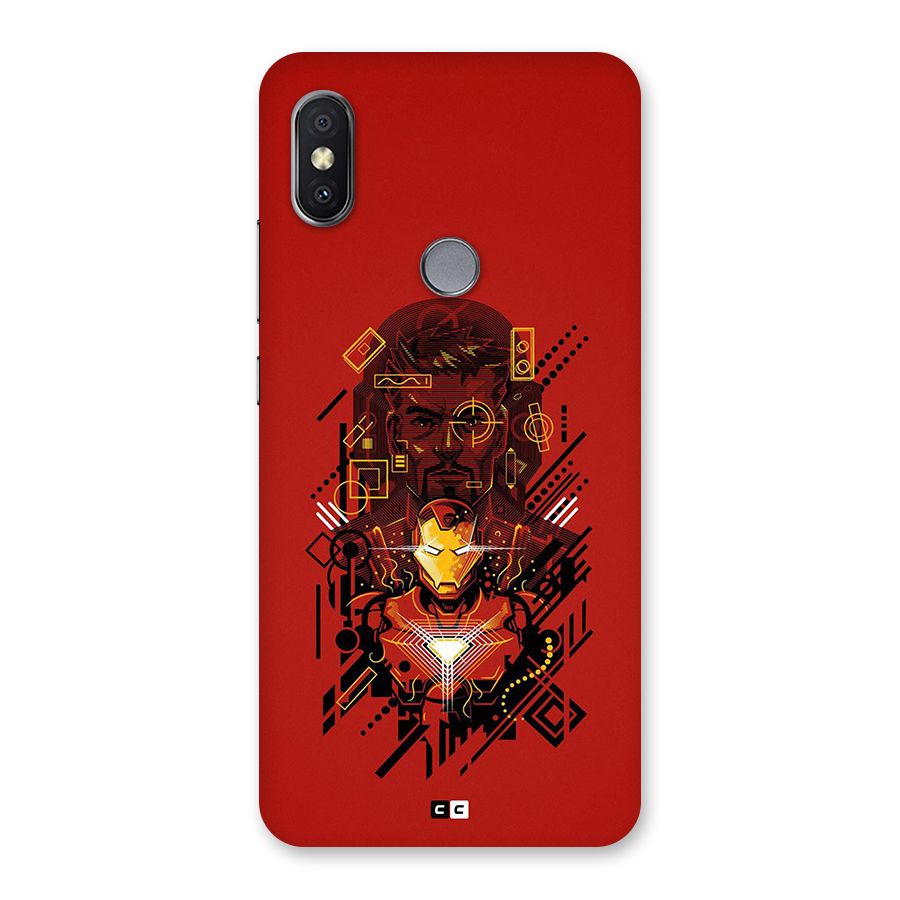 Tony Stark Back Case for Redmi Y2