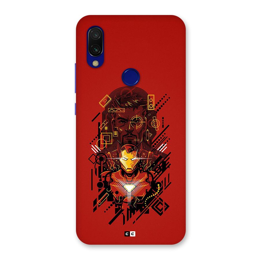 Tony Stark Back Case for Redmi Y3