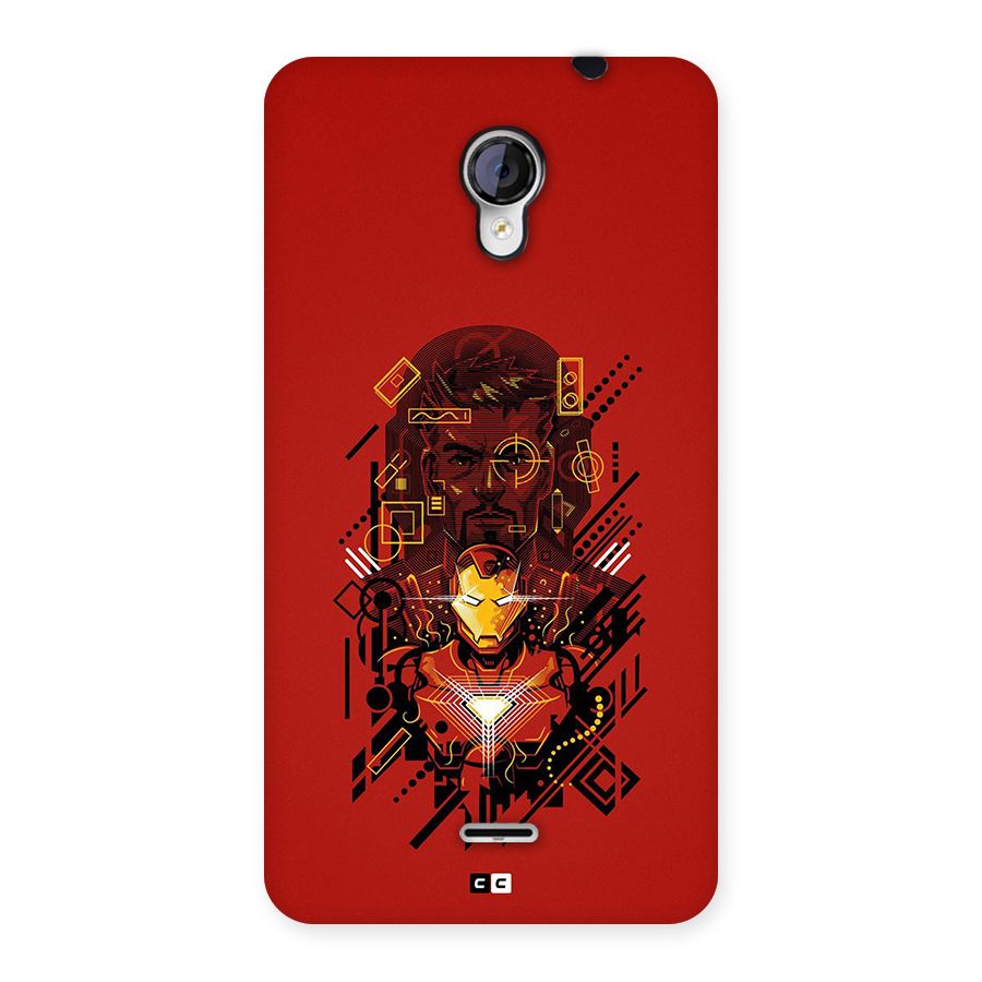 Tony Stark Back Case for Unite 2 A106
