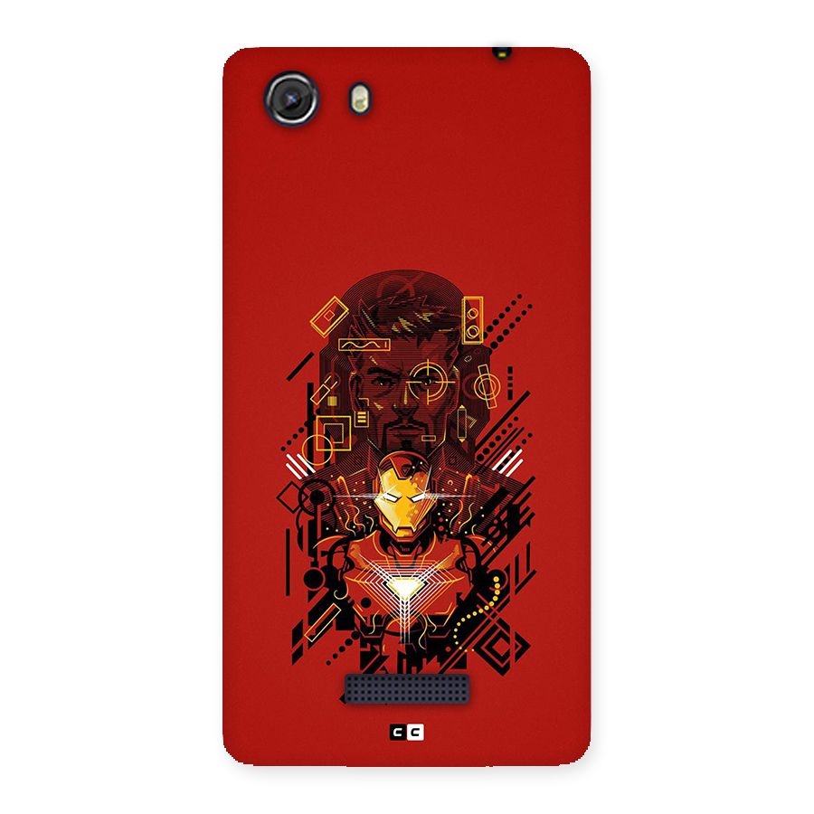 Tony Stark Back Case for Unite 3