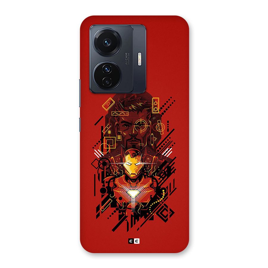 Tony Stark Back Case for Vivo T1 Pro