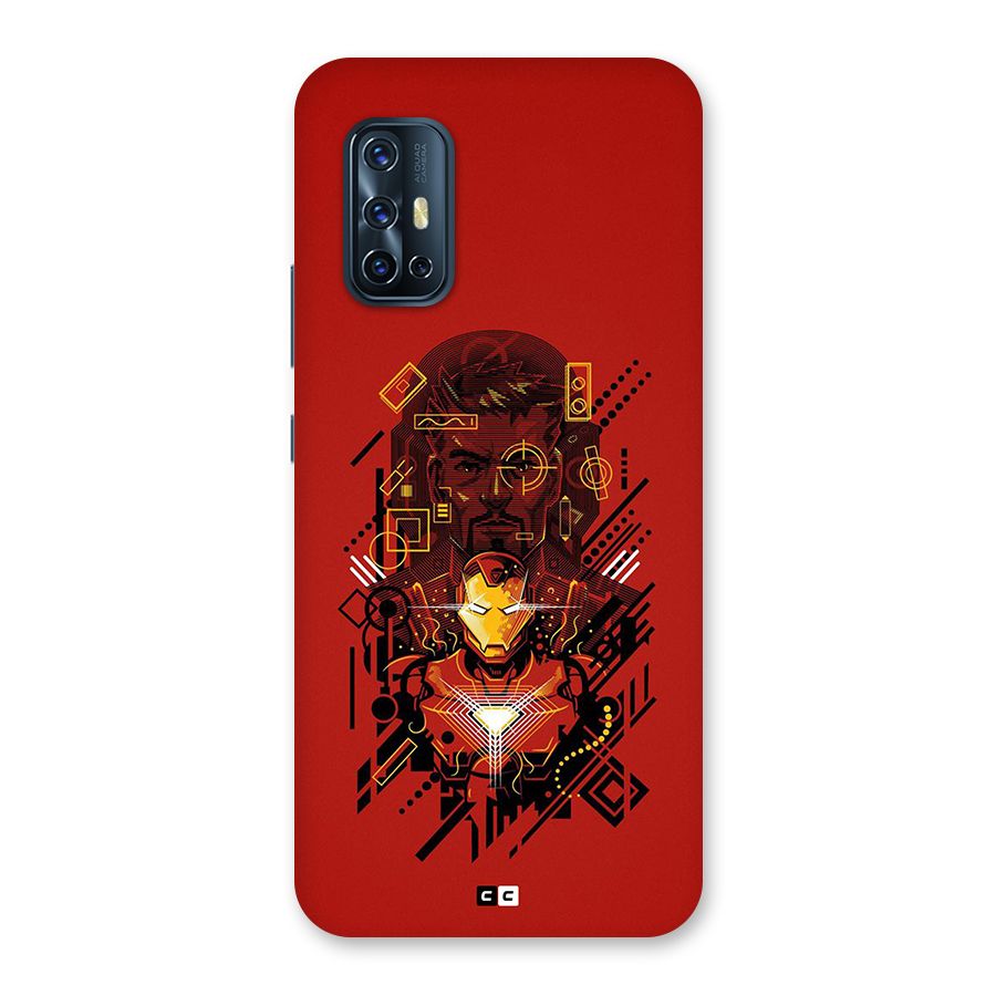 Tony Stark Back Case for Vivo V17