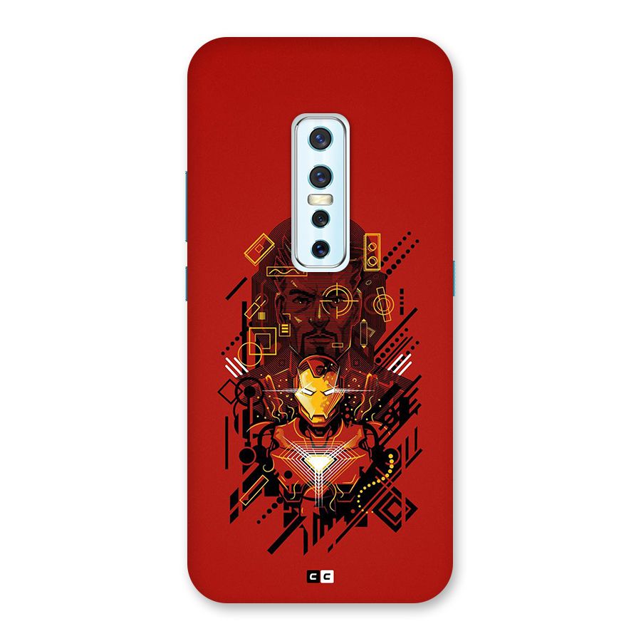 Tony Stark Back Case for Vivo V17 Pro