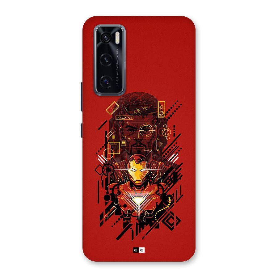 Tony Stark Back Case for Vivo V20 SE