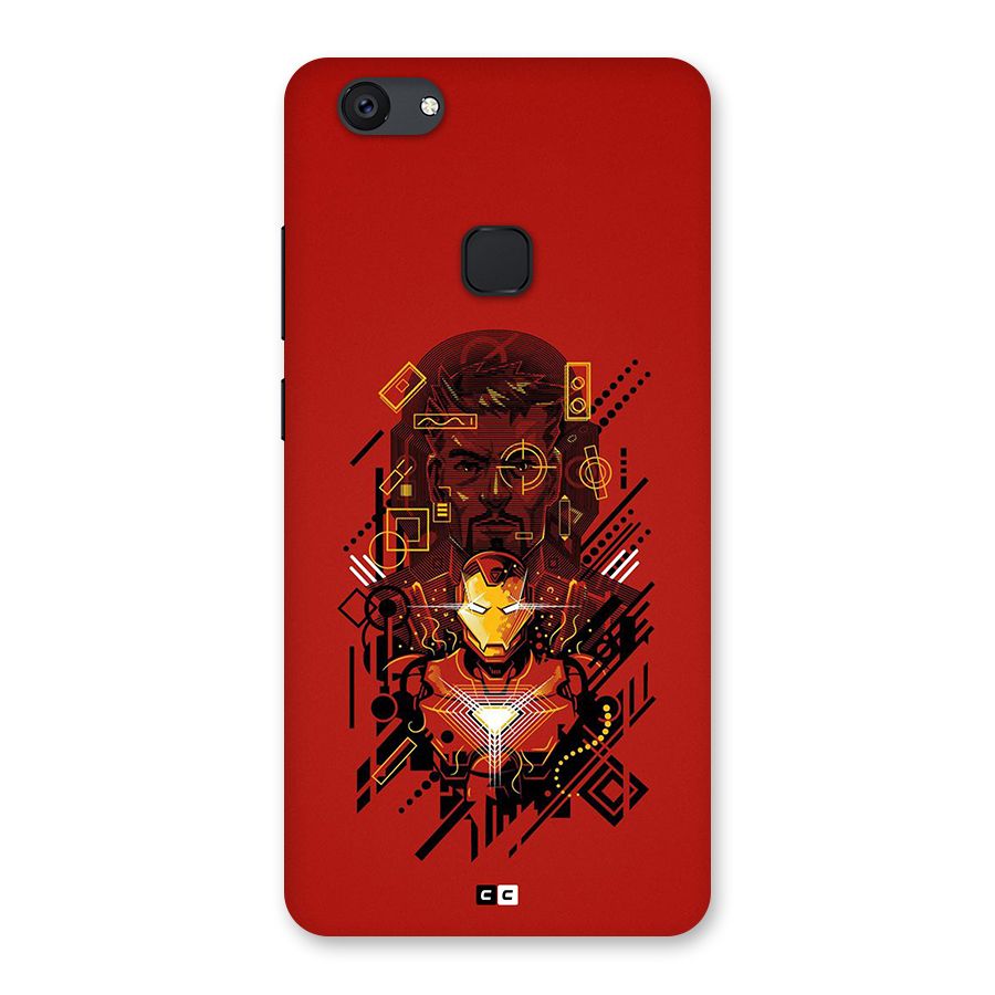 Tony Stark Back Case for Vivo V7 Plus