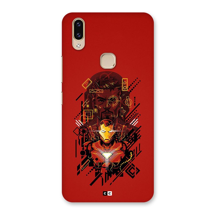 Tony Stark Back Case for Vivo V9 Youth