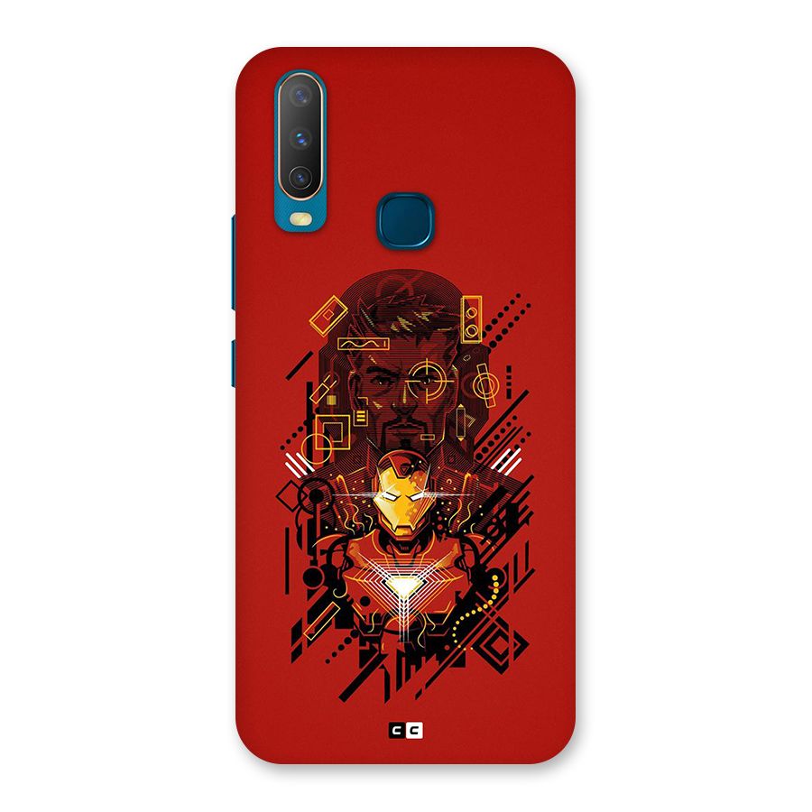 Tony Stark Back Case for Vivo Y11
