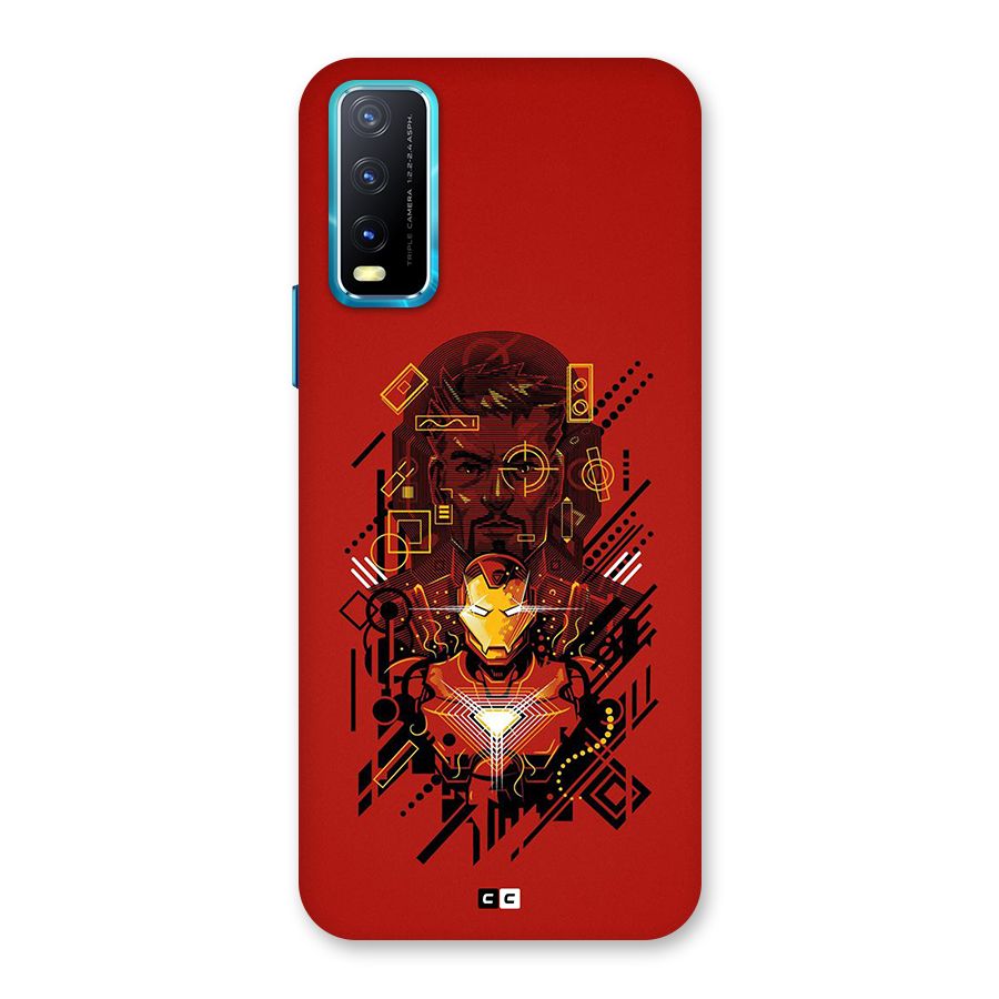 Tony Stark Back Case for Vivo Y20G