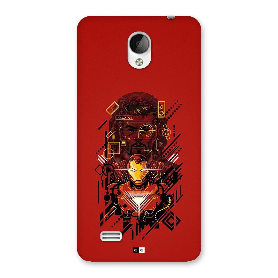 Tony Stark Back Case for Vivo Y21