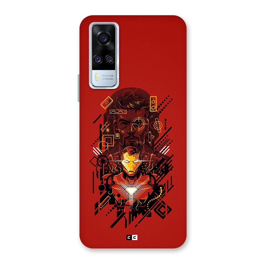 Tony Stark Back Case for Vivo Y31
