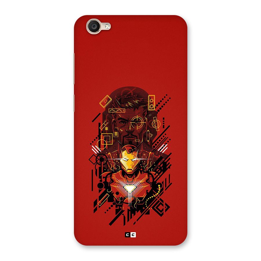 Tony Stark Back Case for Vivo Y55s