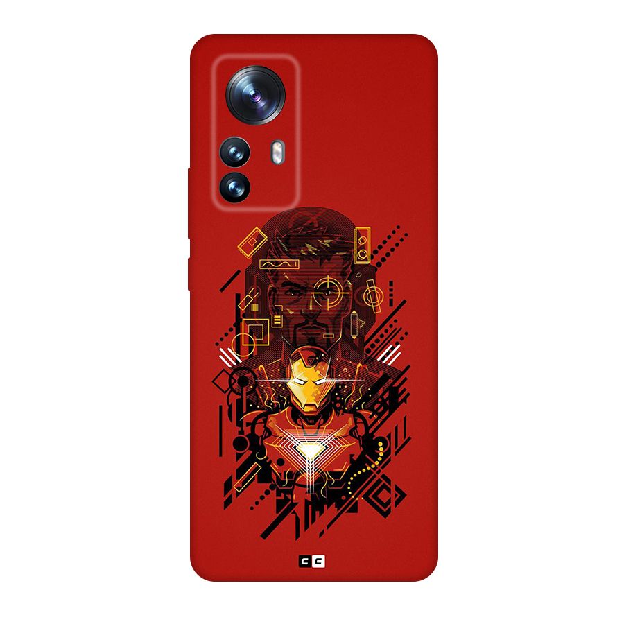 Tony Stark Back Case for Xiaomi 12 Pro