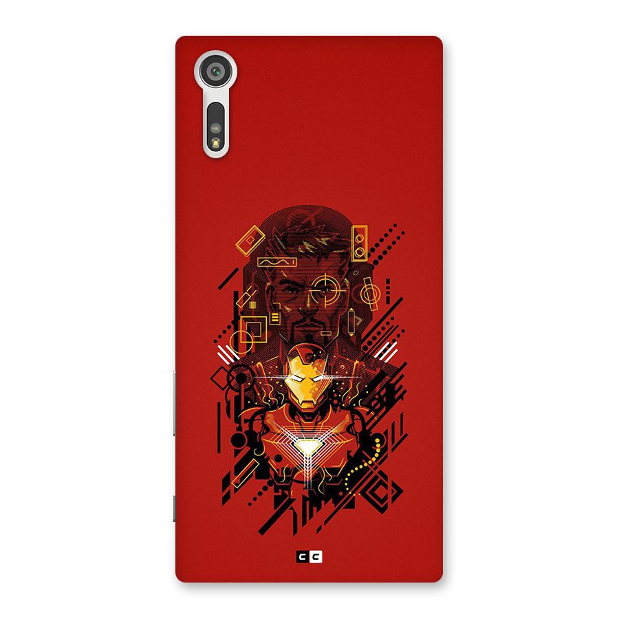 Tony Stark Back Case for Xperia XZ