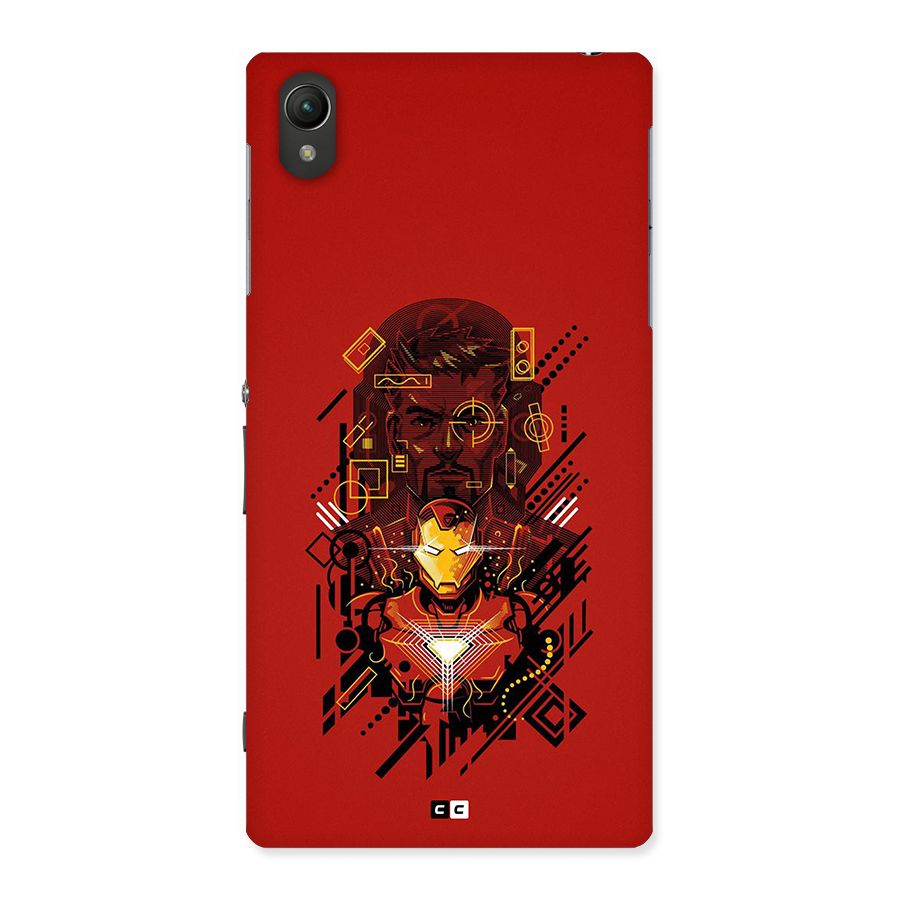 Tony Stark Back Case for Xperia Z1