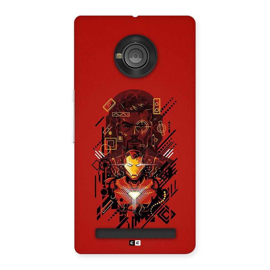 Tony Stark Back Case for Yuphoria