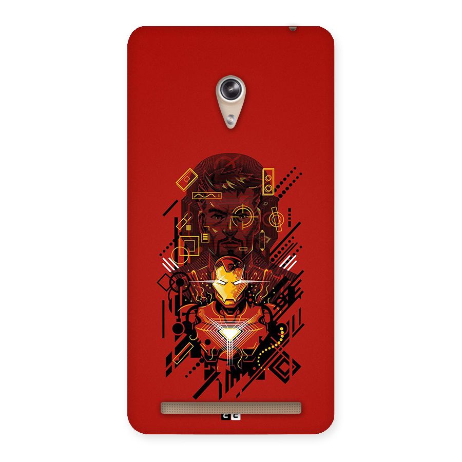 Tony Stark Back Case for Zenfone 6