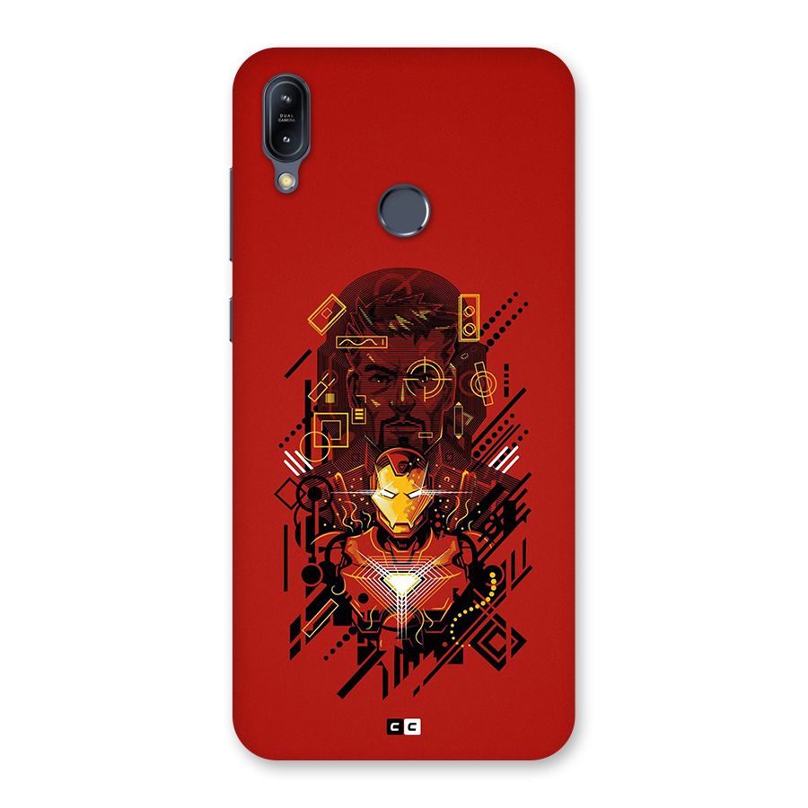 Tony Stark Back Case for Zenfone Max M2