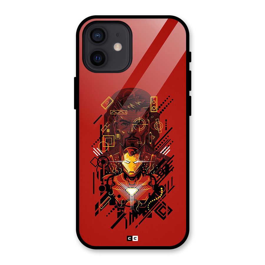 Tony Stark Back Case for iPhone 12