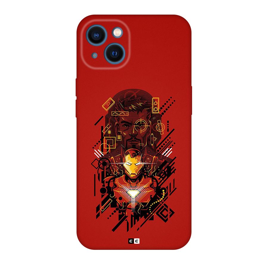 Tony Stark Back Case for iPhone 13