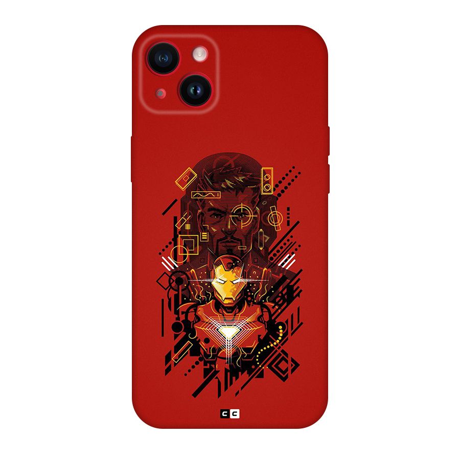 Tony Stark Back Case for iPhone 14 Plus