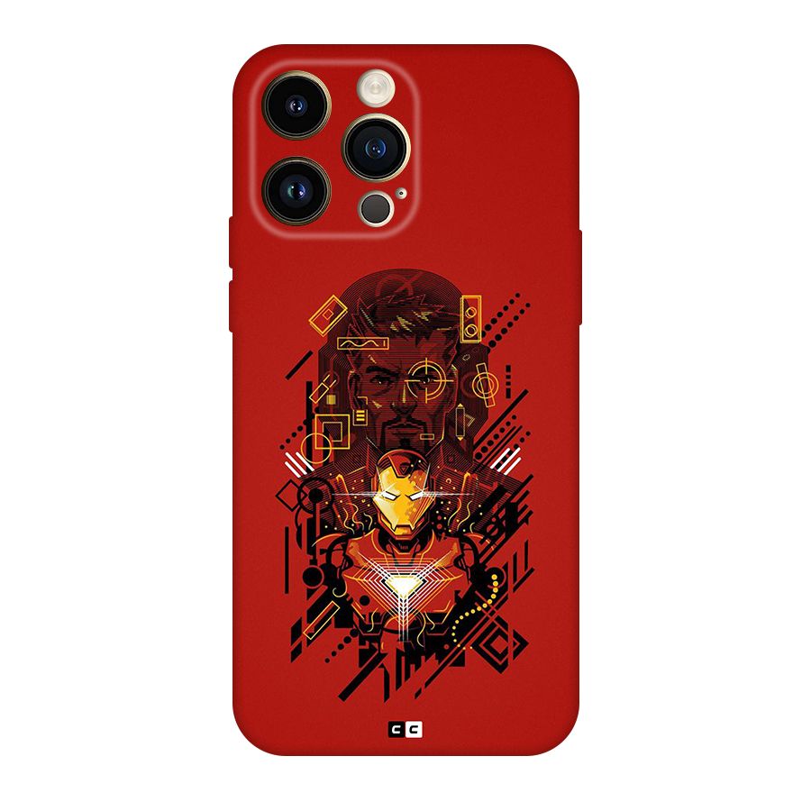 Tony Stark Back Case for iPhone 14 Pro Max