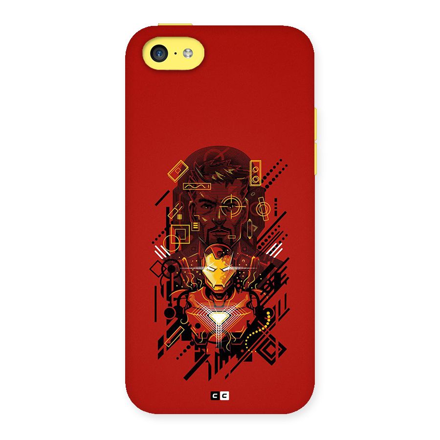 Tony Stark Back Case for iPhone 5C