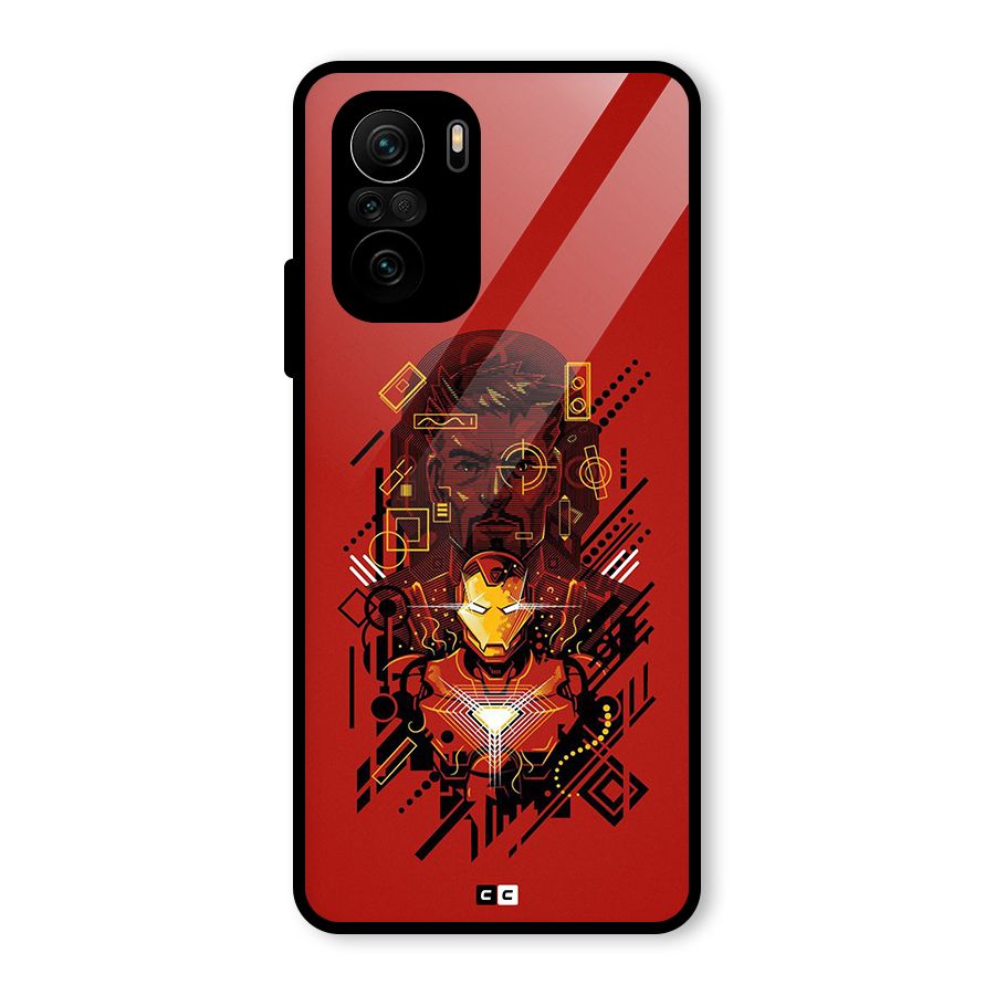 Tony Stark Glass Back Case for Mi 11x