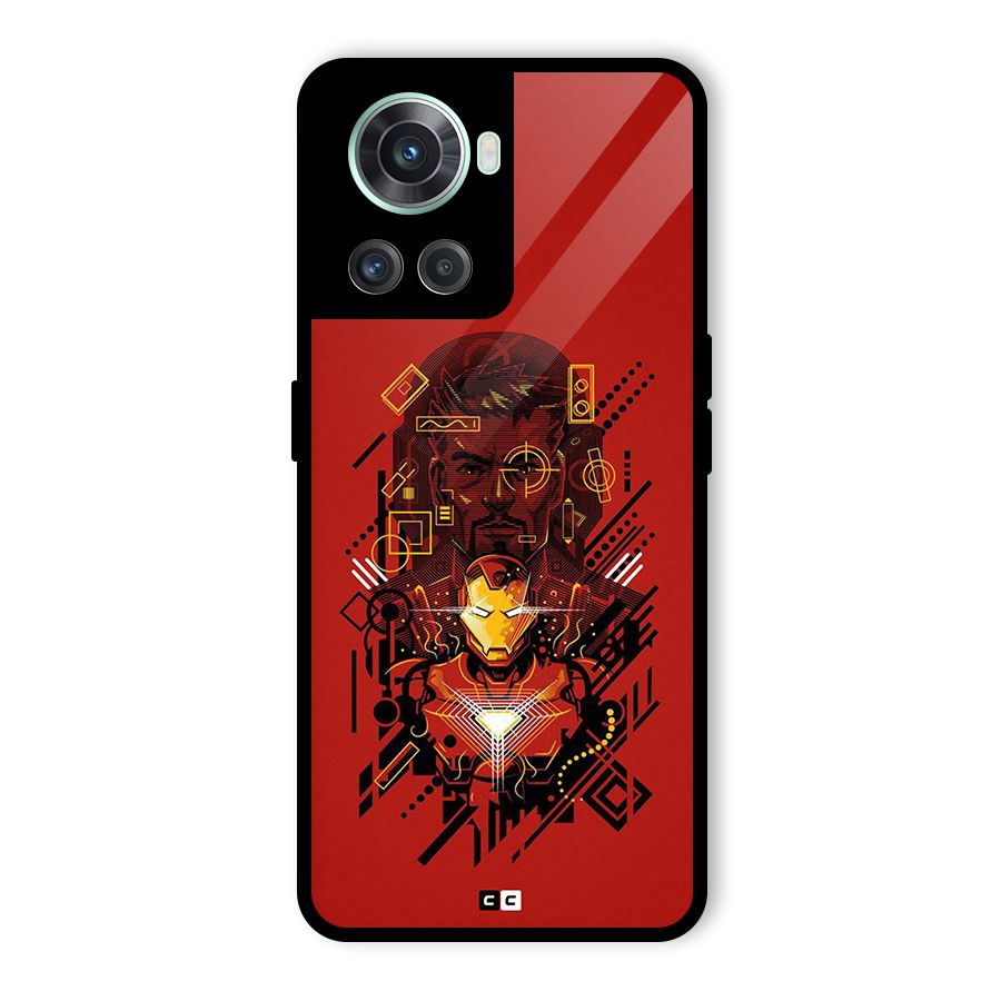 Tony Stark Glass Back Case for OnePlus 10R