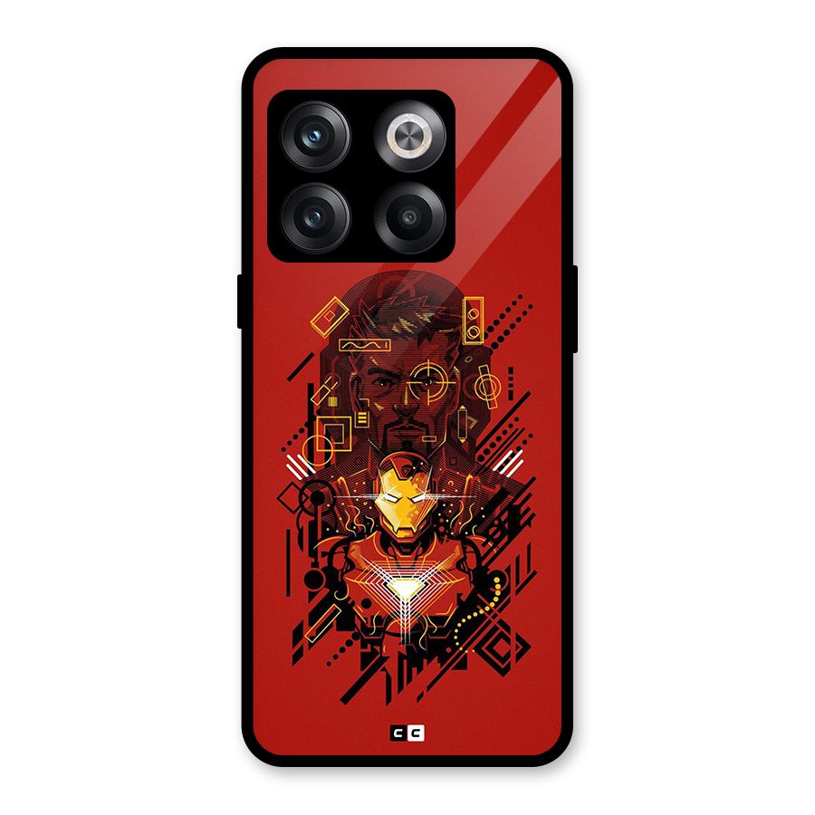 Tony Stark Glass Back Case for OnePlus 10T