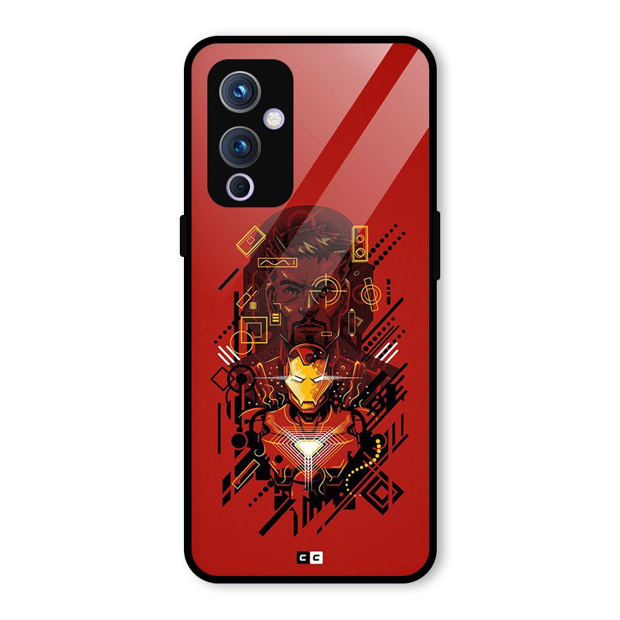 Tony Stark Glass Back Case for OnePlus 9