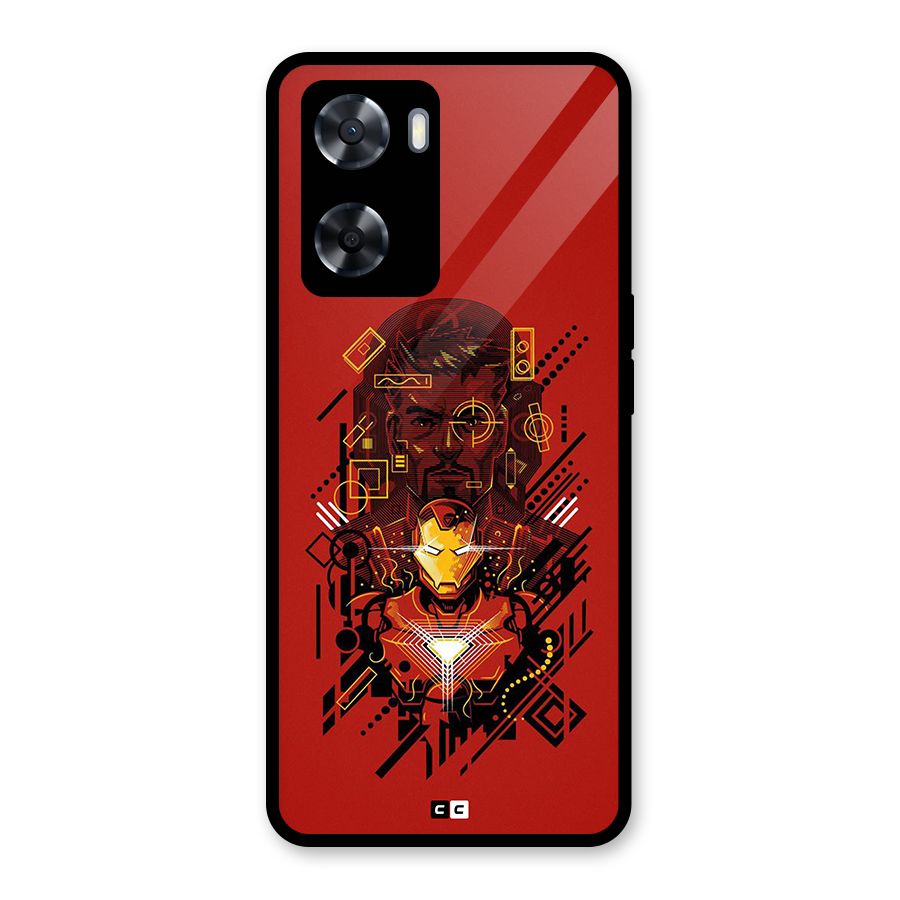 Tony Stark Glass Back Case for OnePlus Nord N20 SE