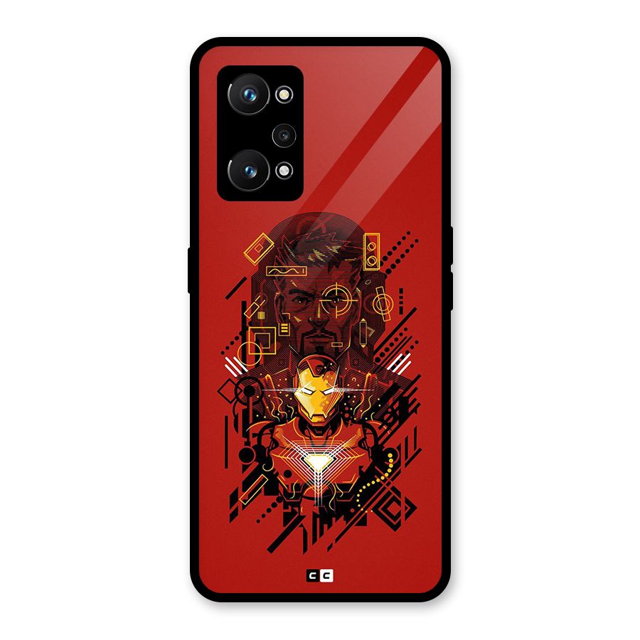 Tony Stark Glass Back Case for Realme GT Neo 3T