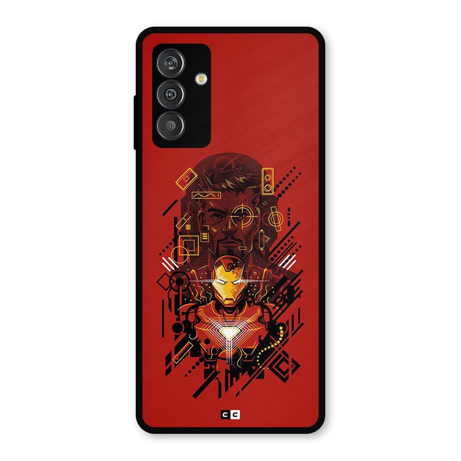 Tony Stark Metal Back Case for Galaxy F13