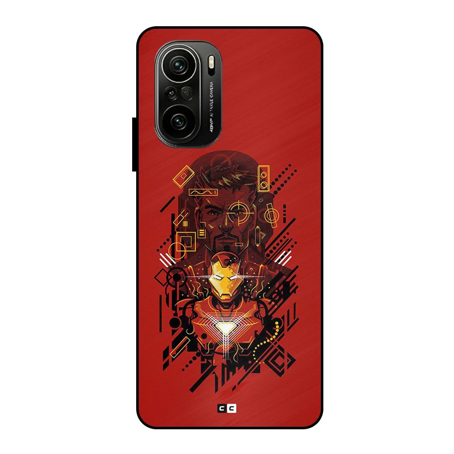 Tony Stark Metal Back Case for Mi 11x
