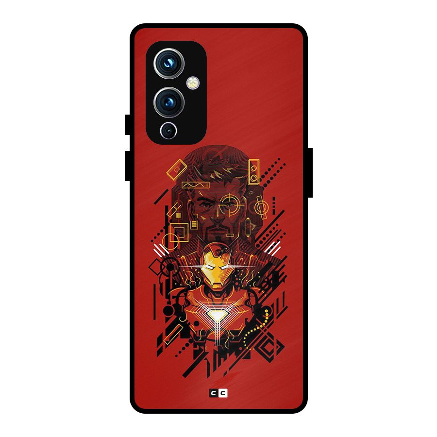 Tony Stark Metal Back Case for OnePlus 9