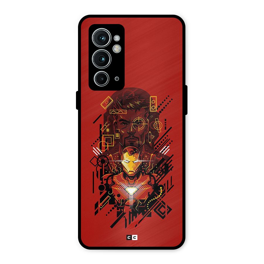 Tony Stark Metal Back Case for OnePlus 9RT 5G
