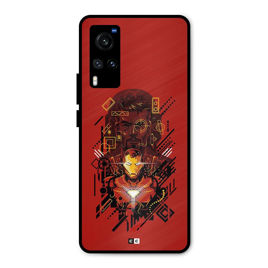 Tony Stark Metal Back Case for Vivo X60